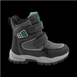 Ботинки мембранные на меху А6671-3 серые