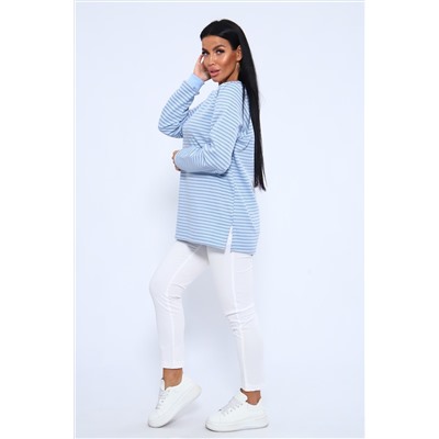 Свитшот 375709 в полоску повседневный трикотажный НАТАЛИ, 1065366