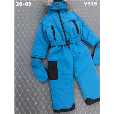 Комбинезон V319 изумрудный