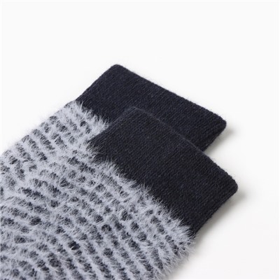 Носки женские махровые MINAKU, тёмно-синие, размер 36-41