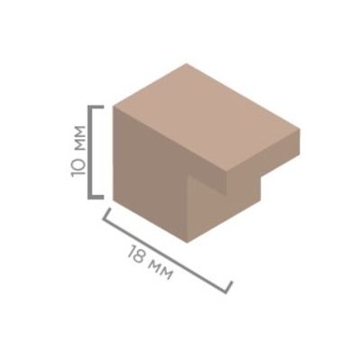 Фоторамка для фото 30×40 см Columbia, МДФ, белая