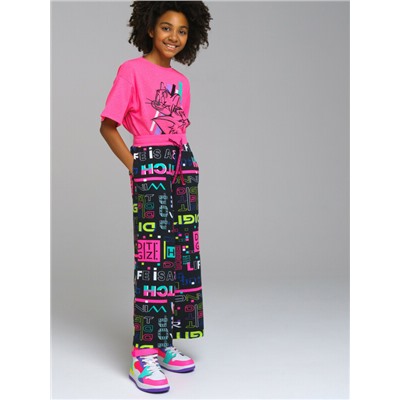 Брюки трикотажные для девочек (кюлоты)