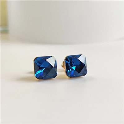 Серьги с кристаллами Swarovski