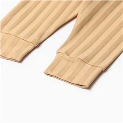 Штанишки детские, рост 62 см, тёмно-бежевые