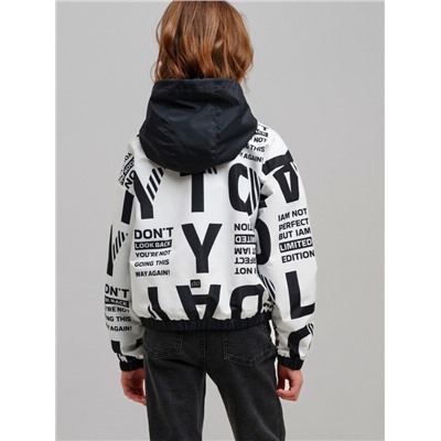 Куртка текстильная с полиуретановым покрытием для девочек (ветровка)