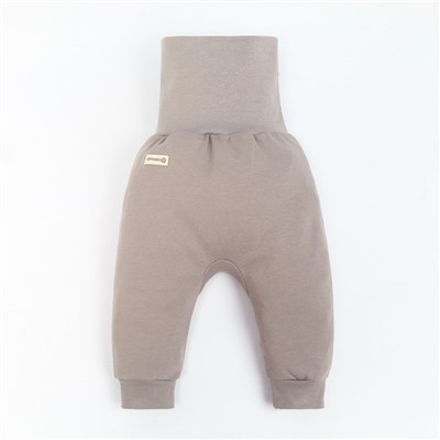 Ползунки - штанишки «Крошка Я» BASIC LINE, рост 62-68 см, бежевые