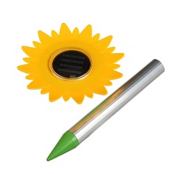 Отпугиватель кротов REP-4S, от солнечной батареи, 300 мАч, 400-600 м3, жёлтый