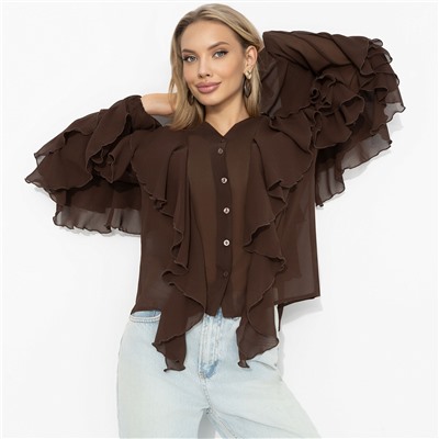 Блуза для эффекта «вау», Прикосновение мечты (брауни)