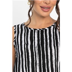 Топ Конте (черно-белый) Б13956-10М