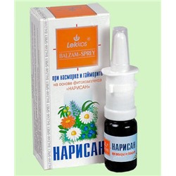 Бальзам от насморка и гайморита Нарисан - спрей Леккос