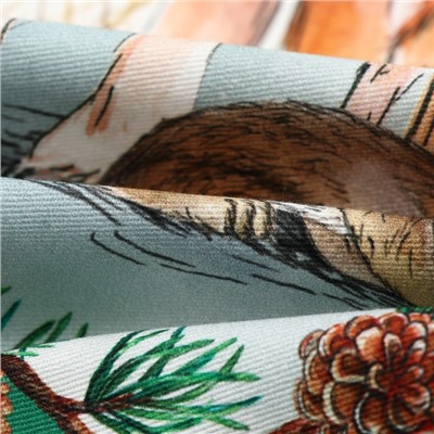 Набор подарочный «Этель. Новогодний лес», фартук, прихватка