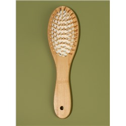 Расчёска массажная BAMBOO, бамбуковая, 23×6.5 см