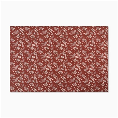 Скатерть «Этель New Year's plants» 110×149 см, 100% хл, рогожка 186 г/м²