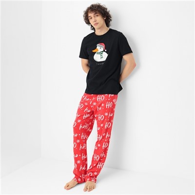 Пижама мужская KAFTAN «С га-га годом», размер 56