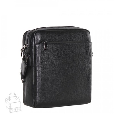 Сумка мужская кожаная 66309H black Heanbag
