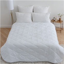 Одеяло всесезон 140×205 см, файбер 150 г/м, микрофибра белая 80 г/м, 100% полиэстер