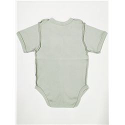 159/523 Боди кор/рук.однотон (интерлок)