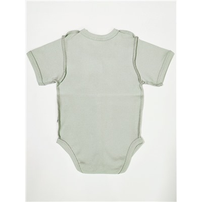 159/523 Боди кор/рук.однотон (интерлок)