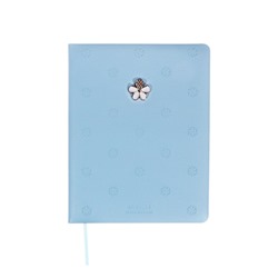 Дневник школьный 1-11 класс, deVENTE. deVENT.Flower, ляссе, голубой