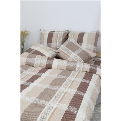 Простыня на резинке бязь 142г/м2 Орнамент НАТАЛИ, 1087014