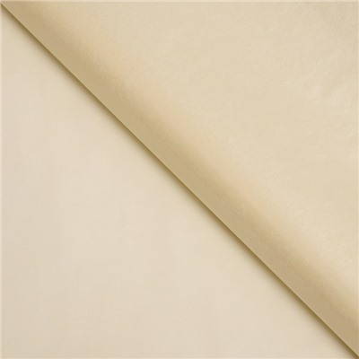 Бумага тишью «Жемчужная», слоновая кость, 50 см × 10 м