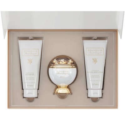 Подарочный набор Afnan Souvenir Floral Bouquet 3 в 1 (ОАЭ)