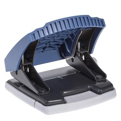 Дырокол на  30 листов "Энергия" с линейкой ассорти (085971) Хатбер