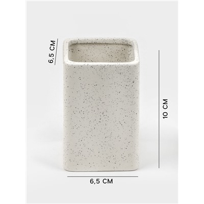 Набор для ванной SAVANNA Tidy, 4 предмета, мыльница, дозатор для мыла, 2 стакана