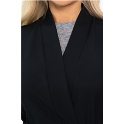 Костюм с юбкой Окси (черный) К14364-8М