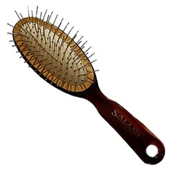 Salon Расчёска массажная, металлические зубцы 338-6S35