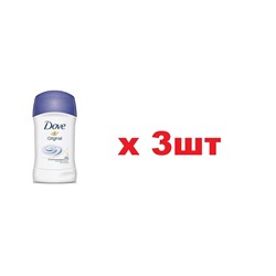 Dove Дезодорант Стик Original 48ч жен 40мл 3шт