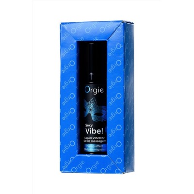 Гель для массажа ORGIE Sexy Vibe Liquid Vibrator с эффектом вибрации - 15 мл.