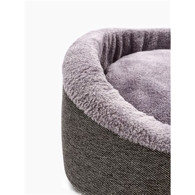 Лежанка для животных «Лофт Чилл», 49×39×16 см, серая