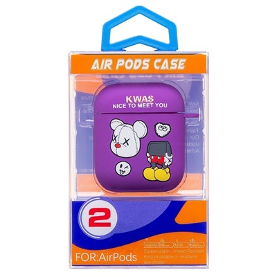 Чехол Luxo Creative для "Apple AirPods/AirPods 2" (86) (violet) (230993)