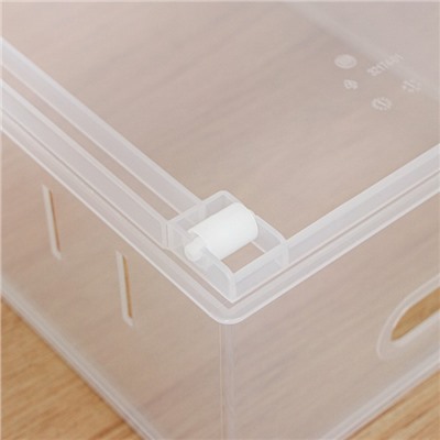 Контейнер для хранения без крышки Econova ROLLY, 11.5 л, пластик, 24.2×45×12.9 см, прозрачный