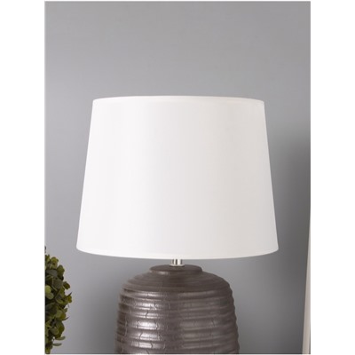 Настольная лампа «Жосефина» 1×15 Вт Е14 серебро 25×25×36 см