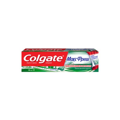 Colgate зубная паста "Макс Фреш"Зеленая (нежная мята) 100мл