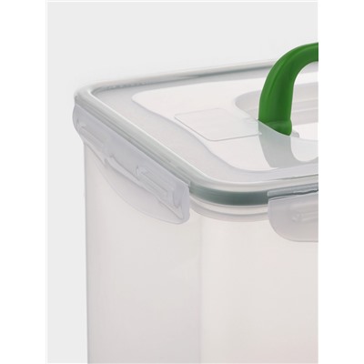 Контейнер пищевой Good & Good, 4.5 л, с герметичной крышкой