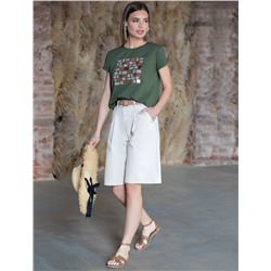 Футболка из премиального хлопка с авторским принтом