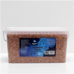 Корм для рыб и черепах «Пижон» гаммарус тушка, ведро, 5.8 л