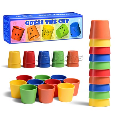 Игра развивающая "Стаканчики" в коробке