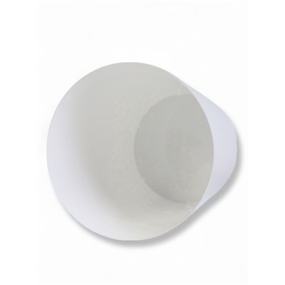 Кашпо для цветов с дренажной вставкой Rosemary, 5 л, d=23 см, пластиковое, белое