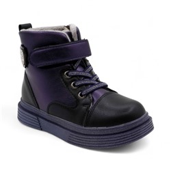 Ботинки PV234-2-2 черно синие