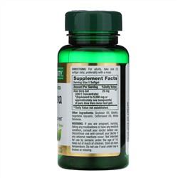 Nature's Bounty, Aloe Vera Gel, 5,000 mg Equivalent, 100 Rapid Release Softgels