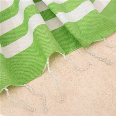 Полотенце для ванны Этель «Персия» 90×170 см, 150 г/м, зеленое