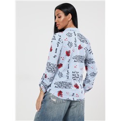 Ковыль - рубашка полоска