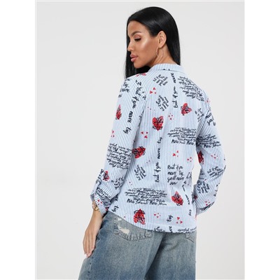 Ковыль - рубашка полоска