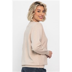 Джемпер хлопковый Кристина (бежевый) Б14626-4М