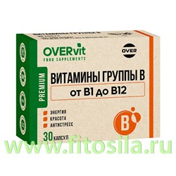 В-комплекс OVER  30 капсул (OVERVit) БАД