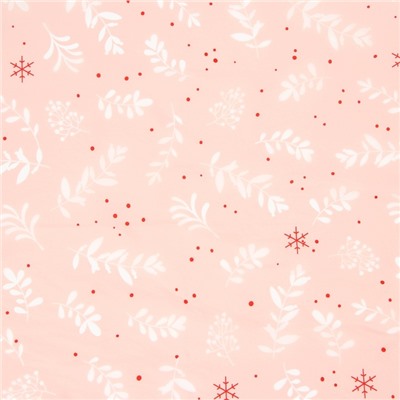 Бумага упаковочная тишью, новогодняя упаковка «Снежинки - лепестки», 50×66 см